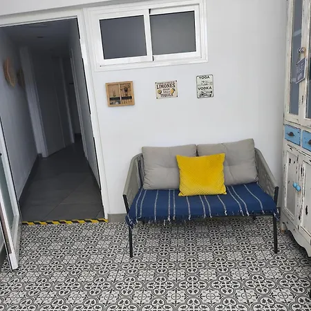 4p Playa Chica 2min Wifi Appartement